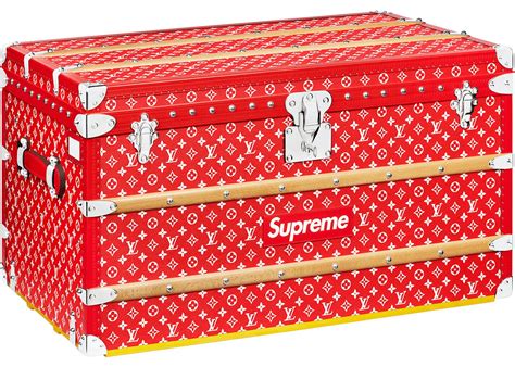 supreme louis vuitton trunk replica|louis vuitton supreme box logo.